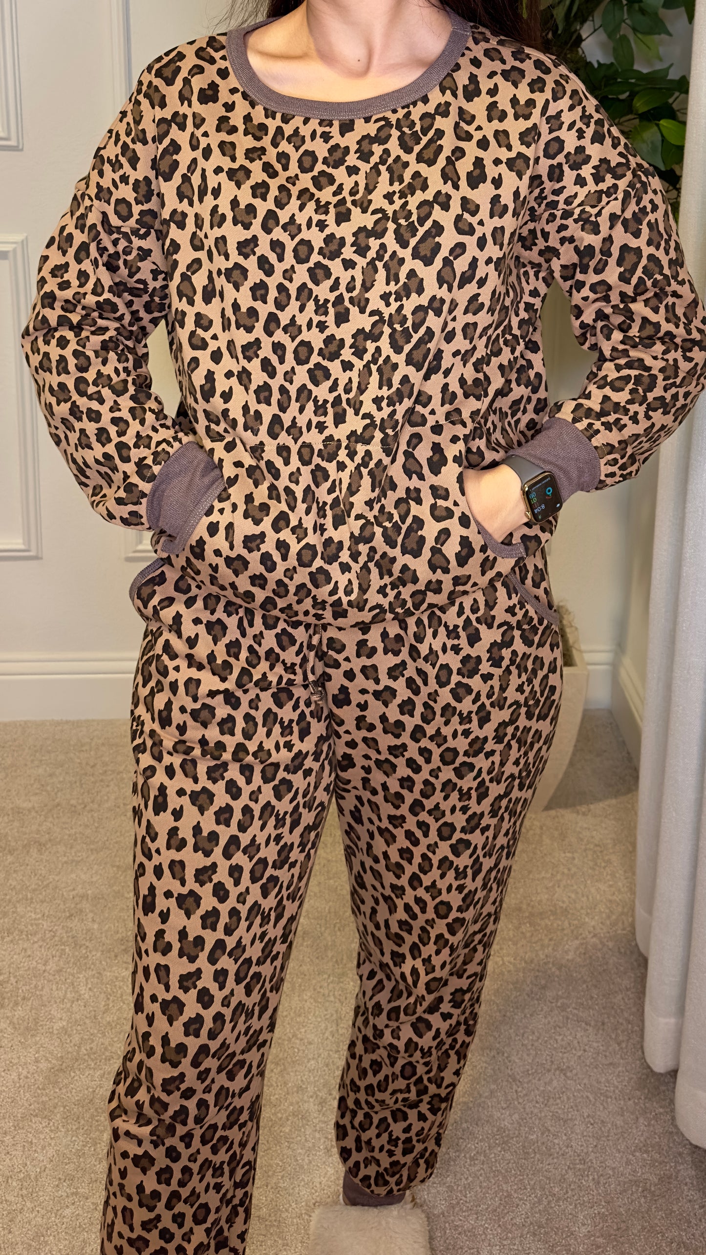 CHI ANIMAL PRINT SWEATSHIRT - CHEETAH